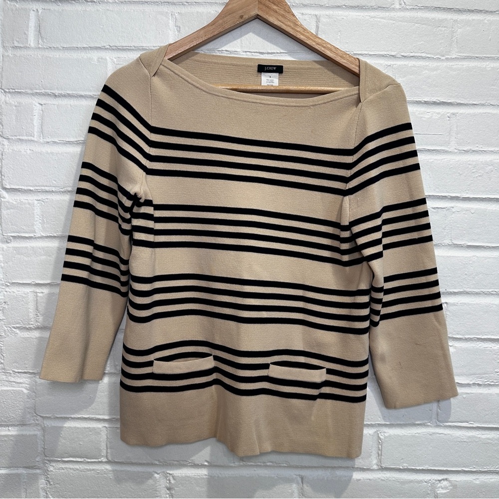 J. Crew Boatneck Popover Sweater #64784